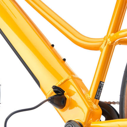 Sähköpyörä Kona Coco HD, kiiltävä metallinkeltainen (L)