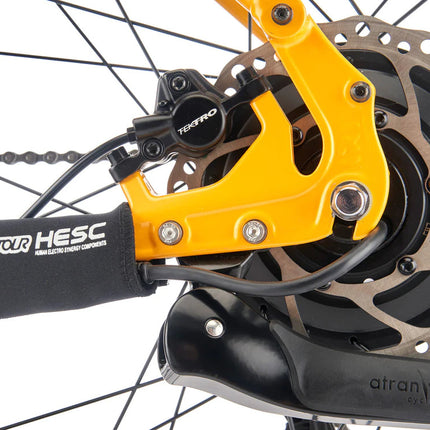 Sähköpyörä Kona Coco HD, kiiltävä metallinkeltainen (S)