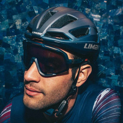 Aurinkolasit LIMAR KOSMOS JUNGLE MATT BLACK AMARANTH