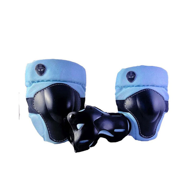 Pehmustesarja NUTCASE 3-PK MULTI-SPORT PAD SET, 5-8 vuotiaille, sininen