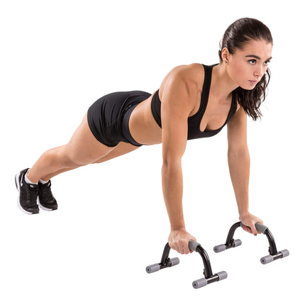 TUNTURI Push Up Tangot, musta-harmaa