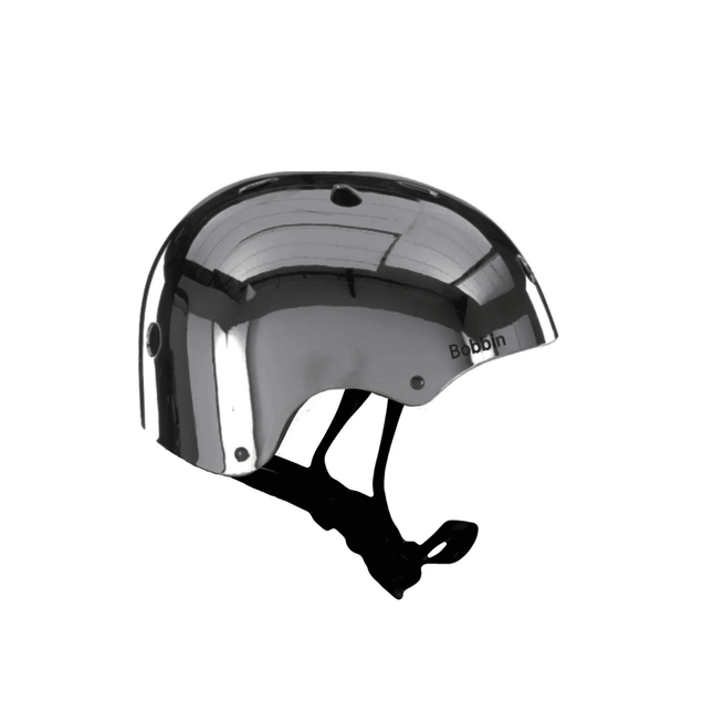 Kypärä BOBBIN MIRROR, Chrome Nickel (S/M)