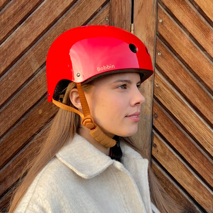 Kypärä BOBBIN Starling, punainen, M/L