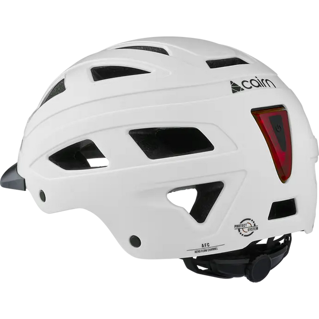 Kypärä CAIRN CLARKE Matt Valkoinen, valkoinen (L)