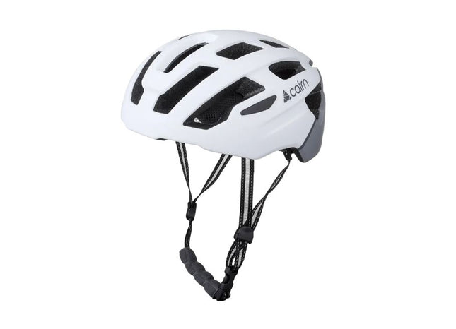 Kypärä CAIRN PRISM II Matt White Pearl, valko-harmaa (M)