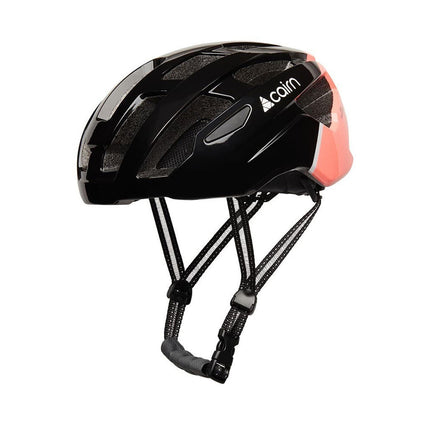 Kypärä CAIRN PRISM II Kiiltävä musta neonpinkki (M)