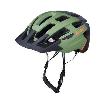 Kypärä CAIRN PRISM XTR II Matt Green Clay Musta, musta-vihreä-harmaa (M)