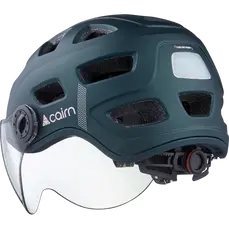 Kypärä CAIRN QUARTZ Läpinäkyvä Visiiri LED USB Matte Metallic Night (L)
