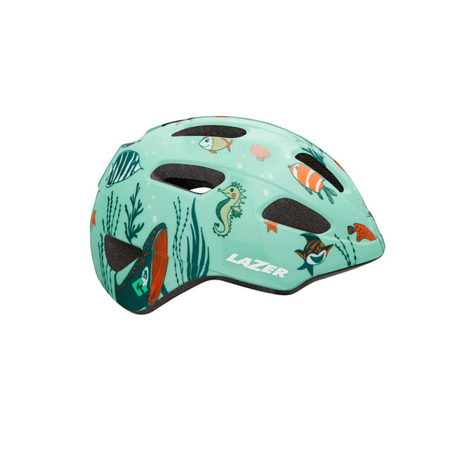 Kypärä LAZER PNUT KinetiCore, CE-CPSC, Sealife, sininen