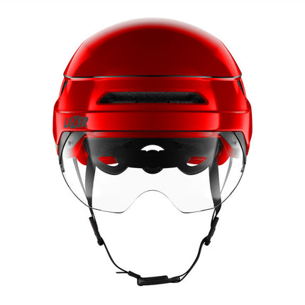 Kypärä LAZER URBANIZE +led, Metallic Red, punainen (M)