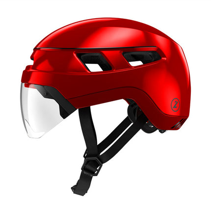 Kypärä LAZER URBANIZE +led, Metallic Red, punainen (M)