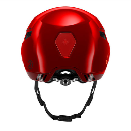 Kypärä LAZER URBANIZE +led, Metallic Red, punainen (M)