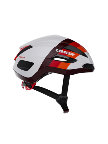 Kypärä LIMAR Air Master, 70s Valkoinen Tummanpunainen (L)