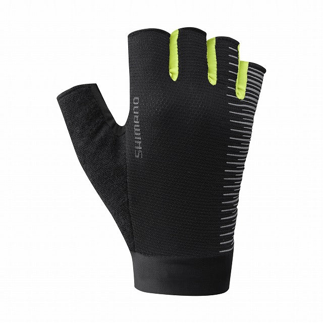 Käsineet SHIMANO Classic Gloves Yellow S, geeli (musta-keltainen)