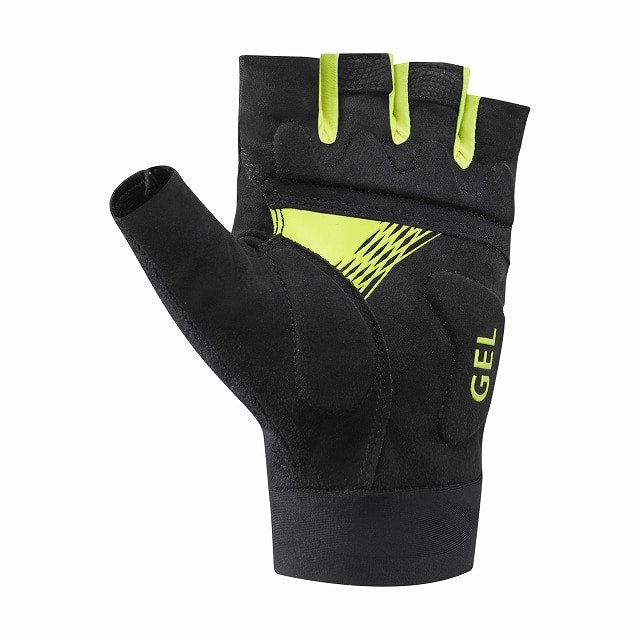 Käsineet SHIMANO Classic Gloves Yellow S, geeli (musta-keltainen)