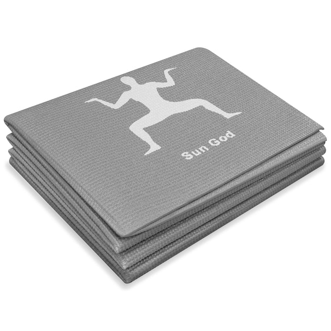 Taitettava joogamatto SPOKEY Mallow, harmaa