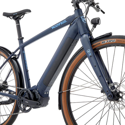 Sähköpyörä KONA Dew-E DL, 27,5" Matte Midnight (sininen) (L)