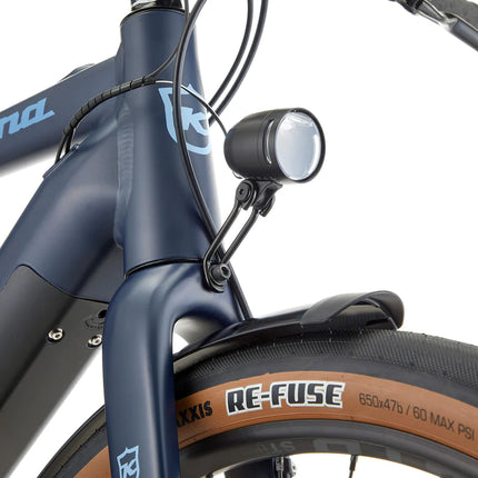 Sähköpyörä KONA Dew-E DL, 27,5" Matte Midnight (sininen) (L)