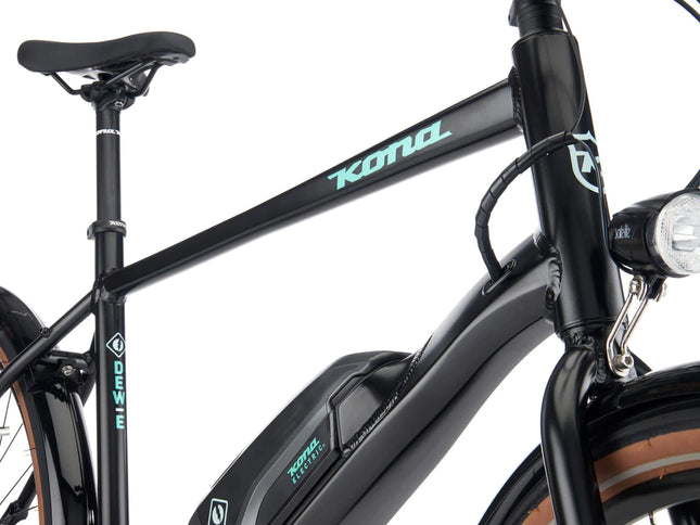 Sähköpyörä KONA Dew-E, 27,5" Satin Black (XL)