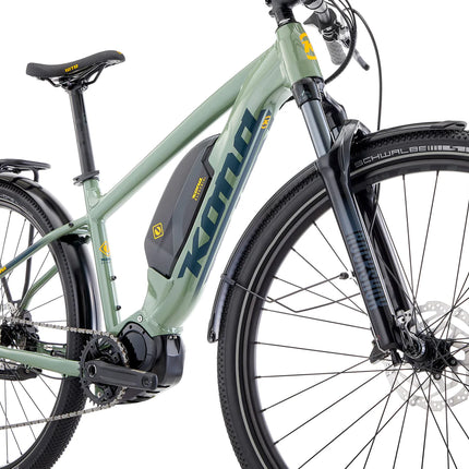 Sähköpyörä KONA El Kahuna SUV, 29" Gloss Landrover (vihreä) (L)