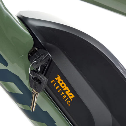 Sähköpyörä KONA El Kahuna SUV, 29" Gloss Landrover (vihreä) (XL)