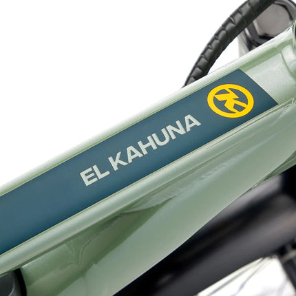 Sähköpyörä KONA El Kahuna SUV, 29" Gloss Landrover (vihreä) (L)