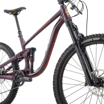 Maastopyörä KONA Process 134 DL 27.5, kiiltävä luumu (violetti) (M)