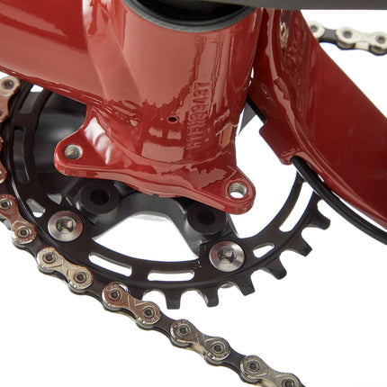 Maastopyörä KONA Process 153 27.5, Gloss Bloodstone (punainen) (L)