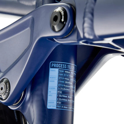 Maastopyörä KONA Process 153 29, Matte Midnight (XL)