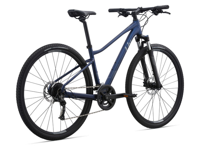 Naisten pyörä LIV Rove 2 DD 28" Eclipse (XS)