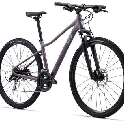 Naisten polkupyörä LIV Rove 3 DD Purple Ash (L)