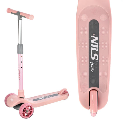 Lasten skootteri NILS EXTREME HLB09 pinkki