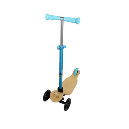 Lasten skootteri GreenGo Wood Kids Scooter Blue