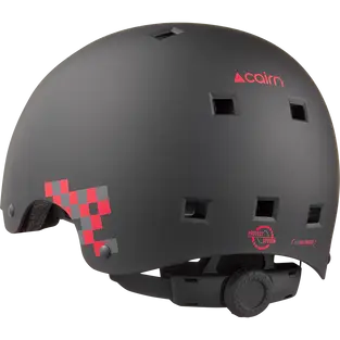 Lasten kypärä CAIRN EON J Mattamusta Punainen, musta-punainen