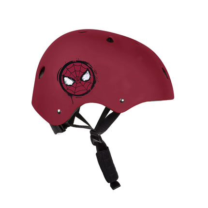 Lasten kypärä Spiderman, M/L (52-56 cm), punainen