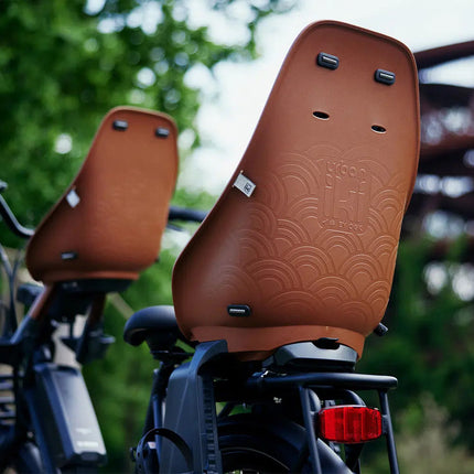 Lasten tuoli URBAN IKI Ta-ke BIO, Haniwa Brown/Bincho Black, tavarateline