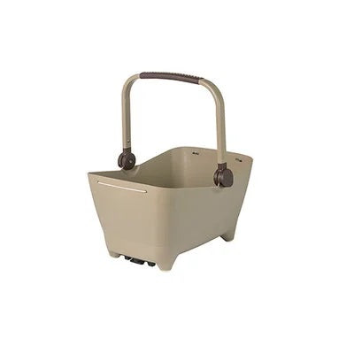 Polkupyörän lemmikkikori Basil Buddy MIK, beige