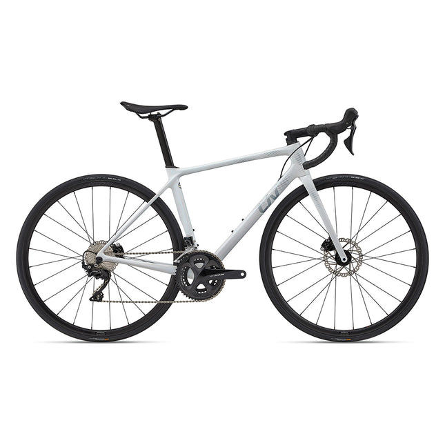 Maantiepyörä Liv Langma Advanced 2 Disc Unicorn Valkoinen, valkoinen (L)