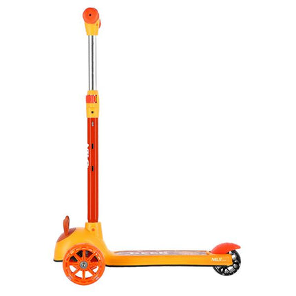 Lasten skootteri NILS FUN HLB02 Deer Scooter, oranssi