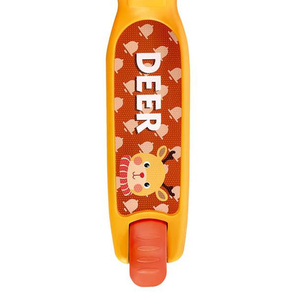 Lasten skootteri NILS FUN HLB02 Deer Scooter, oranssi