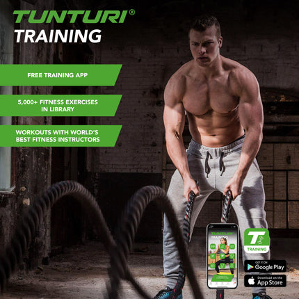 Harjoitusköysi TUNTURI Taisteluköysi 12m