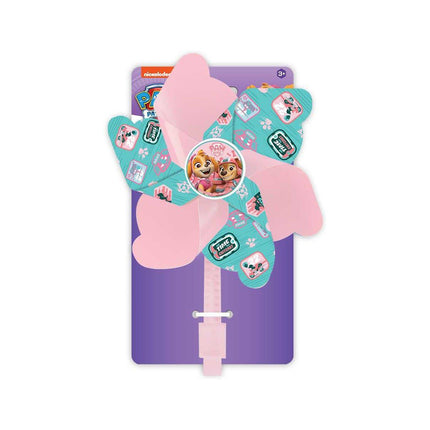 Paw Patrol polkupyörän tuulimylly, vaaleanpunainen