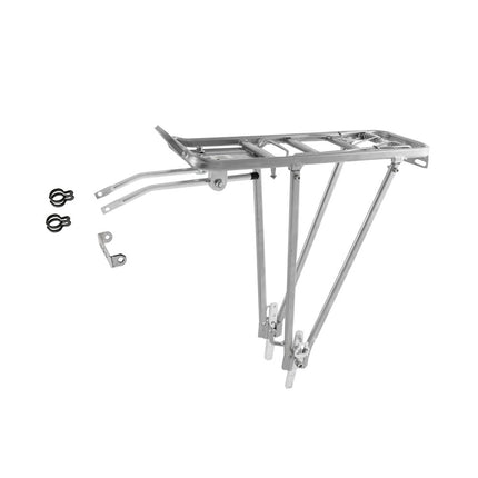 Matkatavarateline M-WAVE Kierrettävä II A, 24"-28", hopea