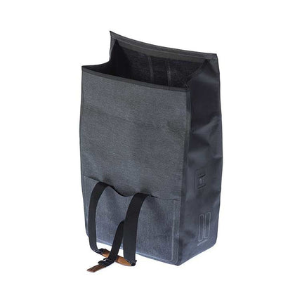 Laukku BASIL Urban Dry Bicycle Shopper, harmaa
