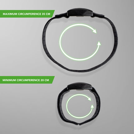 Sykehihna TUNTURI Digital HR Käsivarsinauha (BT/ANT+)