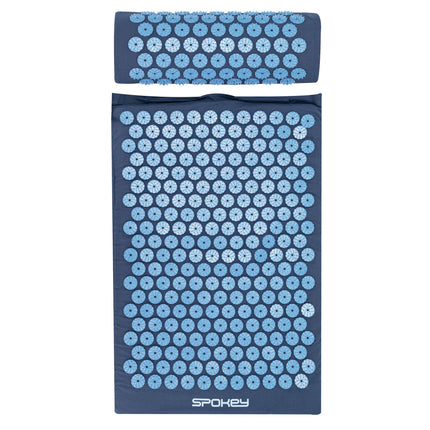 Pistehierontamatto ja tyyny SPOKEY AKUMAT, sininen