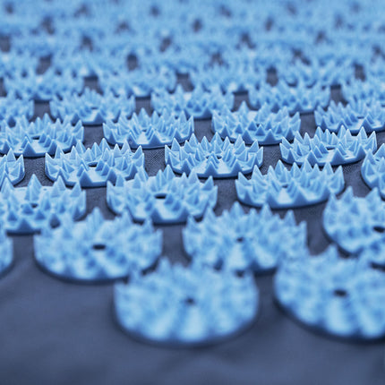 Pistehierontamatto ja tyyny SPOKEY AKUMAT, sininen