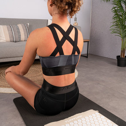 Pistehierontamatto ja tyyny Tunturi Acupressure Mat And Pillow, beige