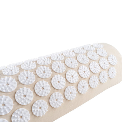 Pistehierontamatto ja tyyny Tunturi Acupressure Mat And Pillow, beige