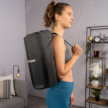 Pistehierontamatto ja -tyyny Tunturi Akupainantamatto ja -tyyny, vihreä